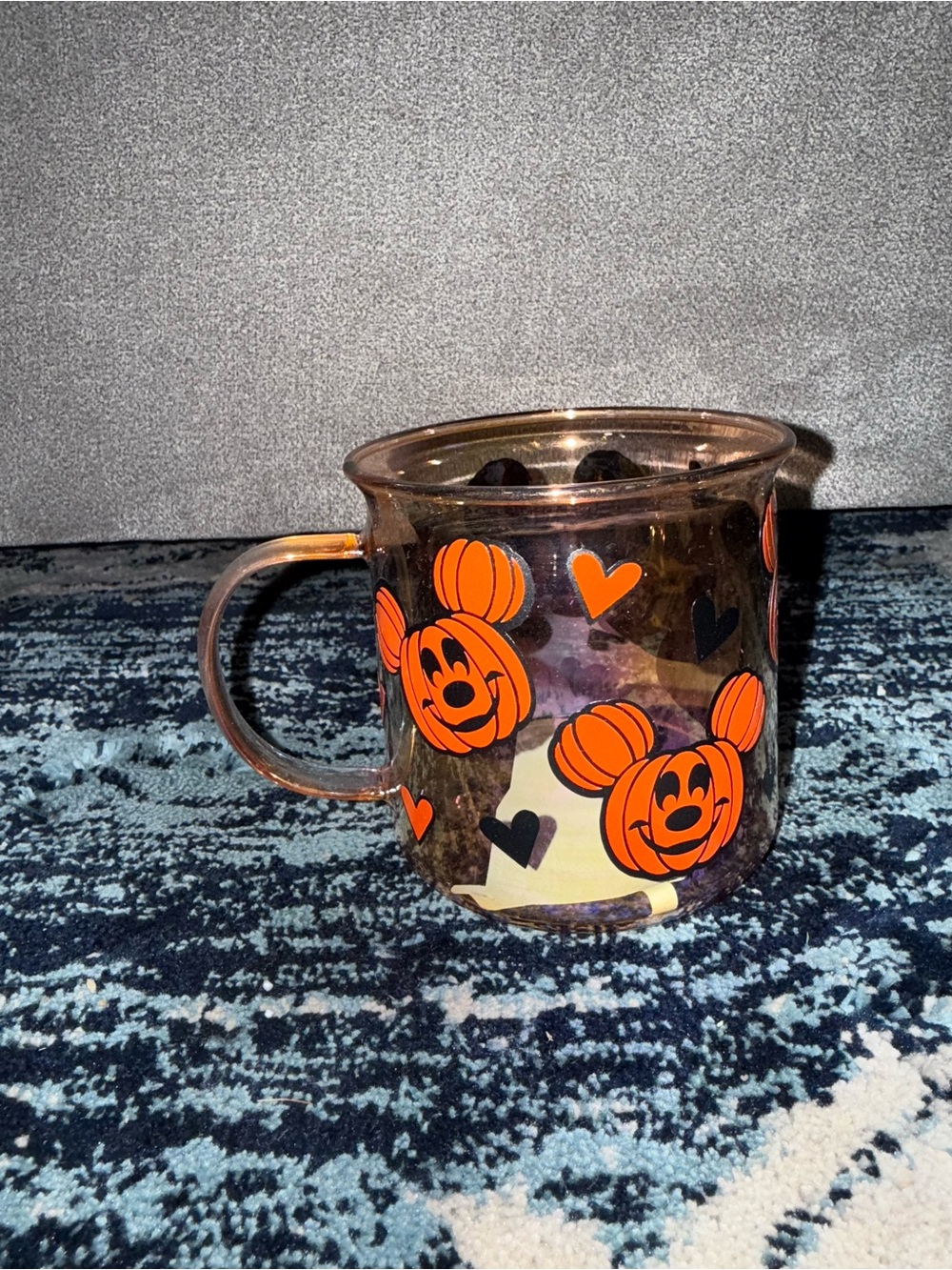 Mickey Pumpkin Coffee Cup